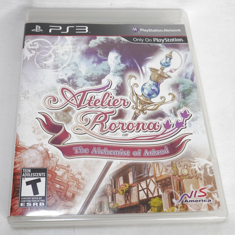 Anime Japanese RPG - Atelier Rorona - PS3 JRPG With Manual - Kawaii Video Game